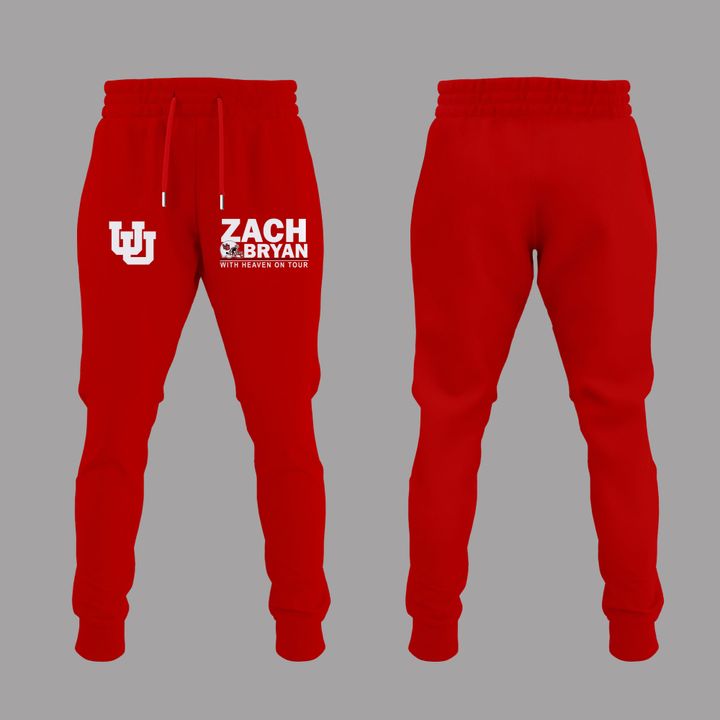 Perfect Hoodie Zach Bryan x Utah Utes Football - With Heaven On Tour 2026 Hoodie