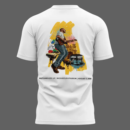 Zach Bryan - Salt Lake City, UT Event Shirt - With Heaven On Tour 2026 T-Shirt