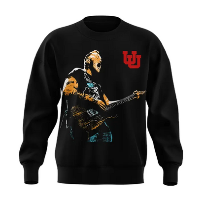 Black Sweatshirt Zach Bryan - Salt Lake City, UT Event Sweatshirt