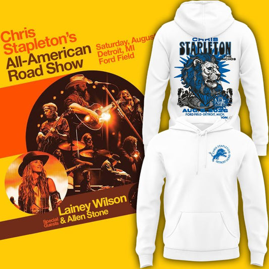 Chris Stapleton x Detroit Lions Event Hoodie