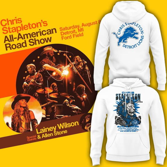Chris Stapleton x Detroit Lions Event Hoodie