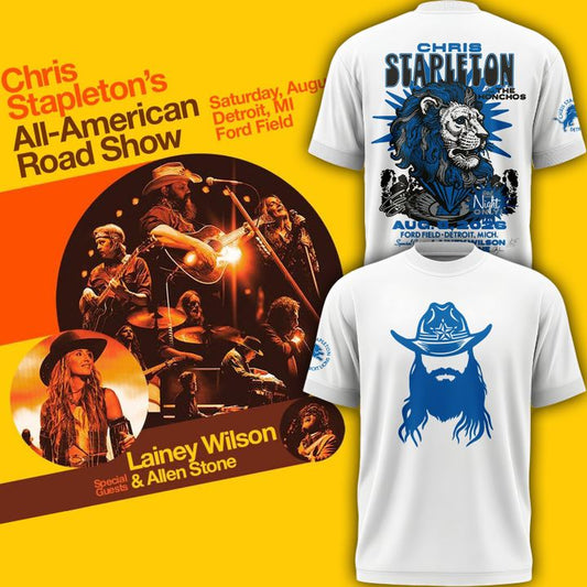 Chris Stapleton x Detroit Lions Event Tee