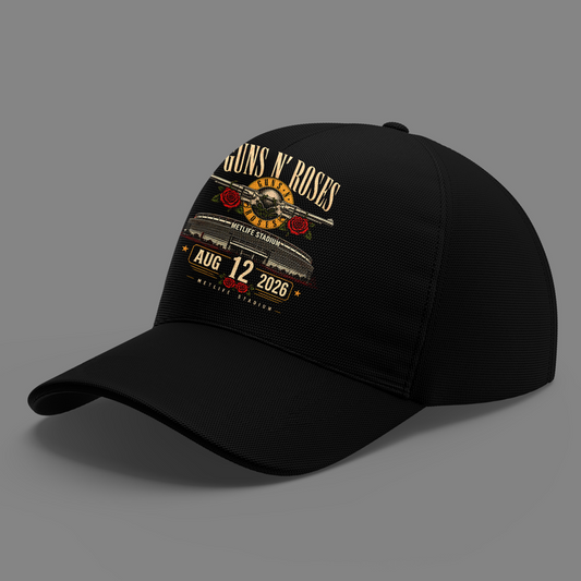 Limited Edition Guns N’ Roses x MetLife Stadium 2026 Cap