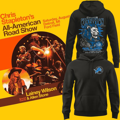 Chris Stapleton x Detroit Lions Event Hoodie