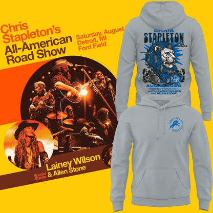 Chris Stapleton x Detroit Lions Event Hoodie