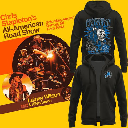 Limited Edition Chris Stapleton x Detroit Lions Event Zip-Hoodie
