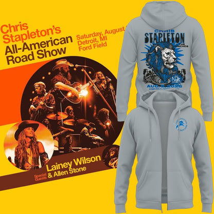 Limited Edition Chris Stapleton x Detroit Lions Event Zip-Hoodie