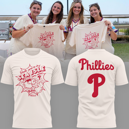 Philadelphia Phillies - Smile, you’re in Sea Isle 2026 T-shirt