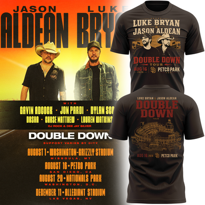 Double Down Tour 2026 x Petco Park T-Shirt
