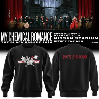My Chemical Romance The Black Parade 2026 – Nashville, TN Sweatshirt