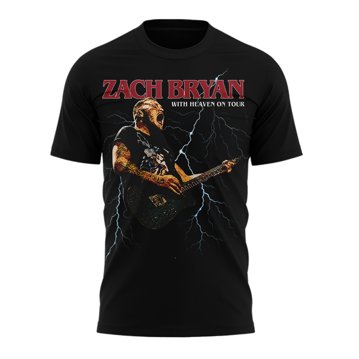 Exclusive Version Zach Bryan x Denver Broncos T-shirt