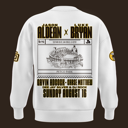 Exclusive Version San Diego Padres x Luke Bryan And Jason Aldean Sweatshirt 2026