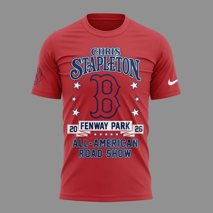 03. Chris Stapleton x Boston Red Sox - All American Road Show 2026 T-Shirt