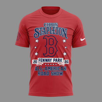 03. Chris Stapleton x Boston Red Sox - All American Road Show 2026 T-Shirt