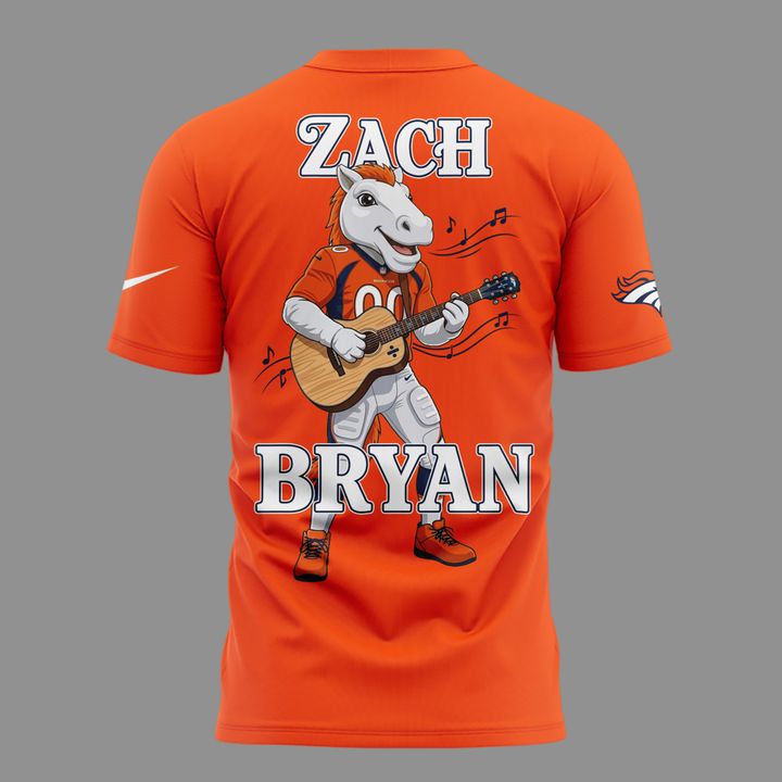 Perfect Shirt 2026 Zach Bryan x Denver Broncos - With Heaven On Tour 2026 T-Shirt