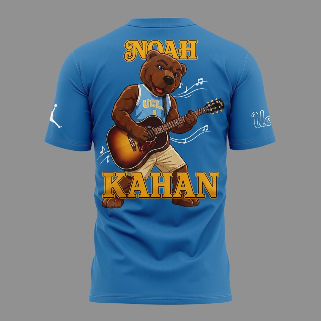 New Shirt Noah Kahan x UCLA Bruins Football - The Great Divide Tour 2026 T-Shirt