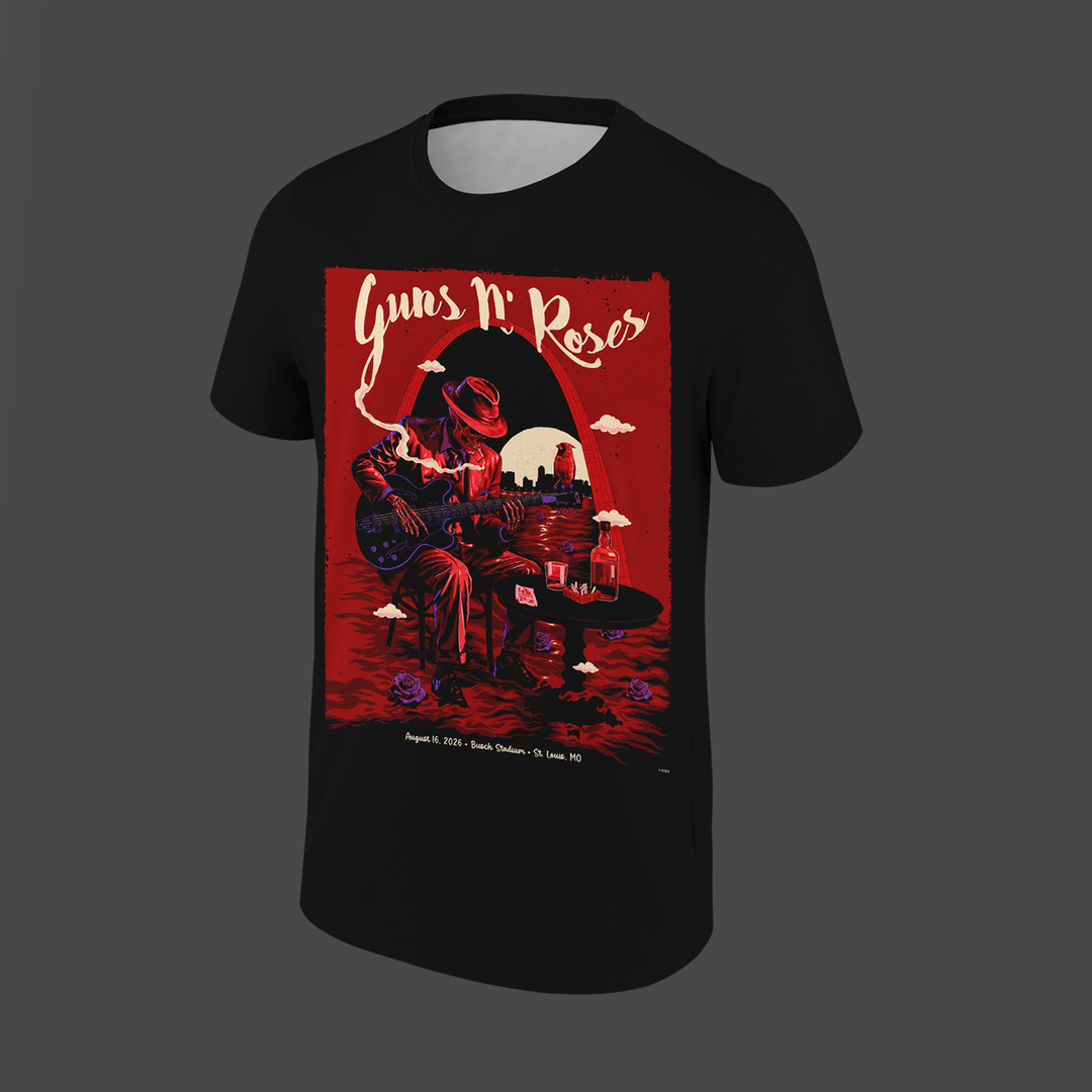 Exclusives Guns N' Roses x St. Louis Cardinals T-Shirt