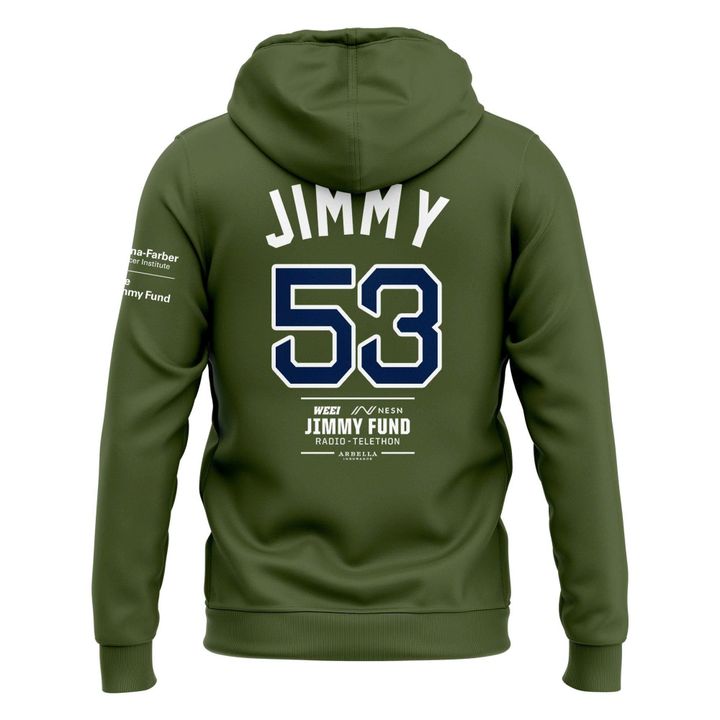Unisex Green Boston Red Sox 2026 Strike Out Cancer Hoodie
