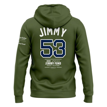 Unisex Green Boston Red Sox 2026 Strike Out Cancer Hoodie