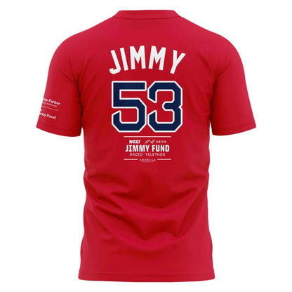 Unisex Red Boston Red Sox 2026 Strike Out Cancer T-shirt