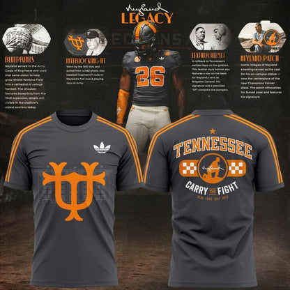 Unisex Adidas Orange Tennessee Football Neyland Legacy Special T-shirt