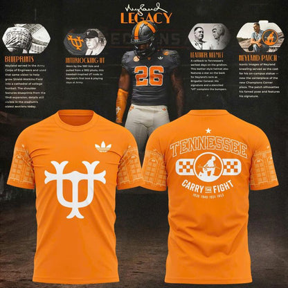 Unisex Adidas Orange Tennessee Football Neyland Legacy Special T-shirt