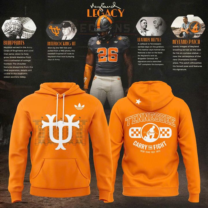 Unisex Adidas Orange Tennessee Football Neyland Legacy Limited Hoodie