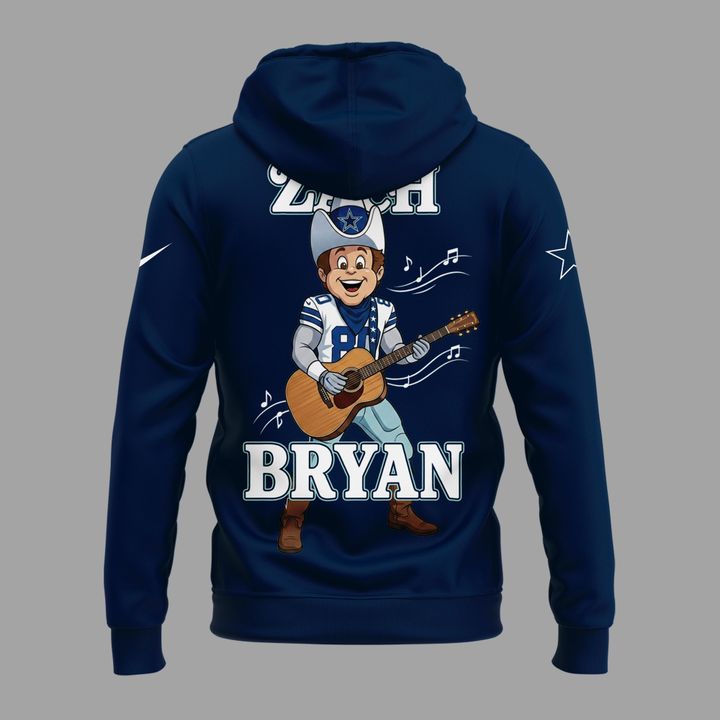 Limited Edition Dallas Cowboy x Zach Bryan - With Heaven On Tour 2026 Hoodie