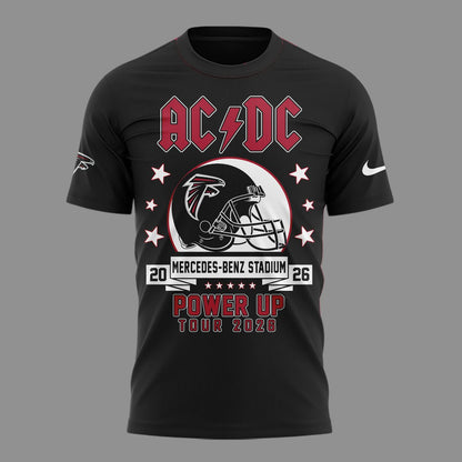 01.04. Special Mascots Atlanta Falcons x AC/DC - Power Up Tour 2026 T-Shirt