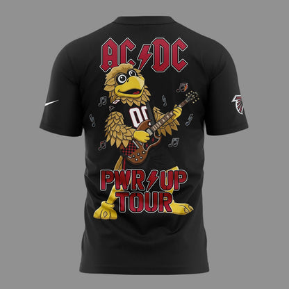 01.04. Special Mascots Atlanta Falcons x AC/DC - Power Up Tour 2026 T-Shirt