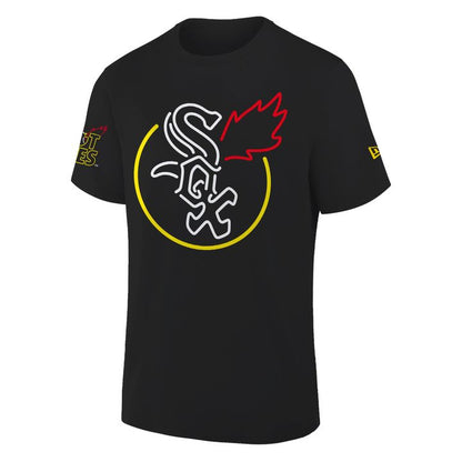 Chicago White Sox x First We Feast x Hot Ones Limited Black Tee