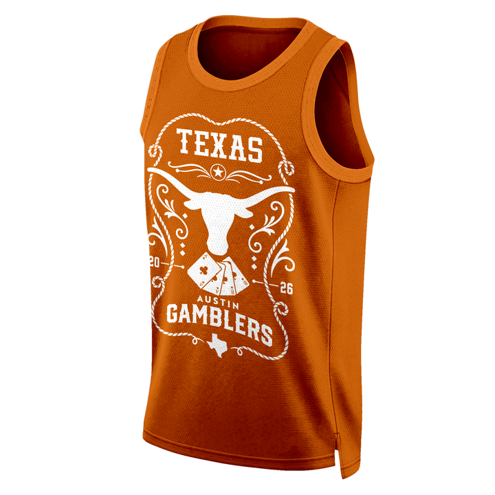 Limited Edition Texas Longhorns x Austin Gamblers Tank Top