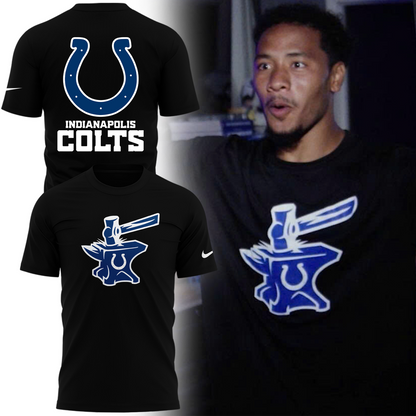 Exclusive Version Indianapolis Colts Cam Bynum Black Tshirt 2026