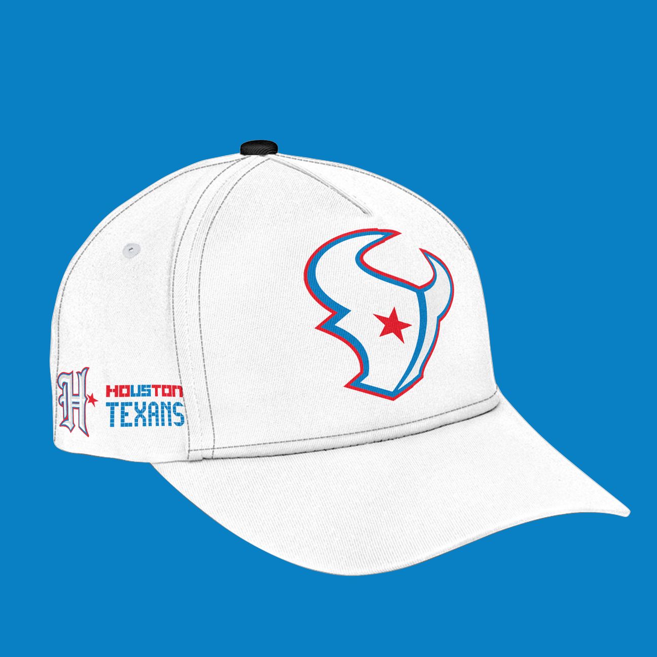 Houston Texans Rivalries By the H. For the H. 2026 Zip Hoodie / White