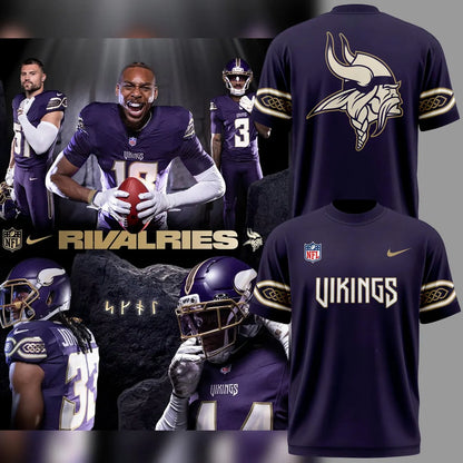 2026 Rivalries Uniforms Minnesota Vikings T-Shirt