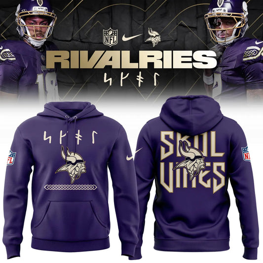 (Adult & Kids) Minnesota Vikings 2026 Rivalry Hoodie