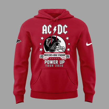 01.16. Limited Edition AC/DC x Atlanta Falcons - Power Up Tour 2026 Hoodie