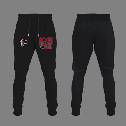 01.14. Black Hoodie AC/DC x Atlanta Falcons - Power Up Tour 2026 Hoodie
