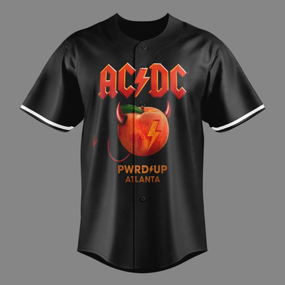 Limited Edition AC/DC - Exclusive Atlanta Event Shirt - Power Up Tour 2026 Baseball Jersey