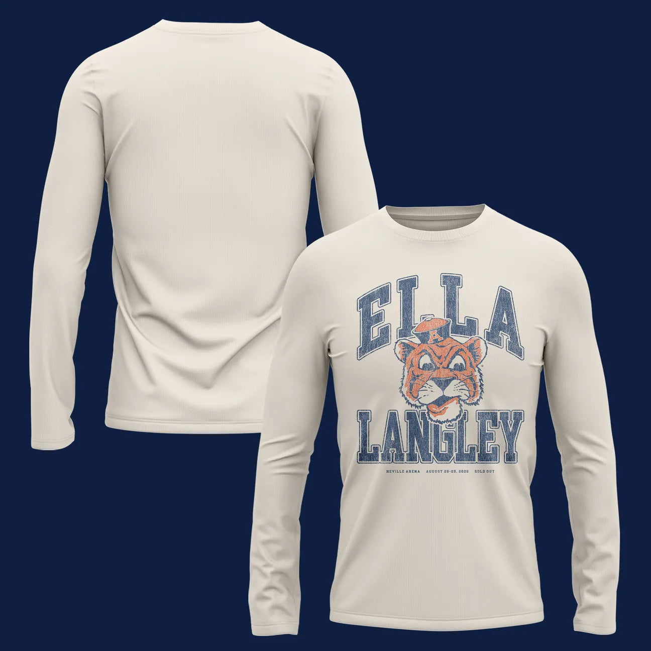 Auburn Tigers x Ella Langley – The Dandelion Tour 2026 Neville Arena Sweatshirt