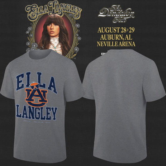 Auburn Tigers x Ella Langley – The Dandelion Tour 2026 Neville Arena Shirt