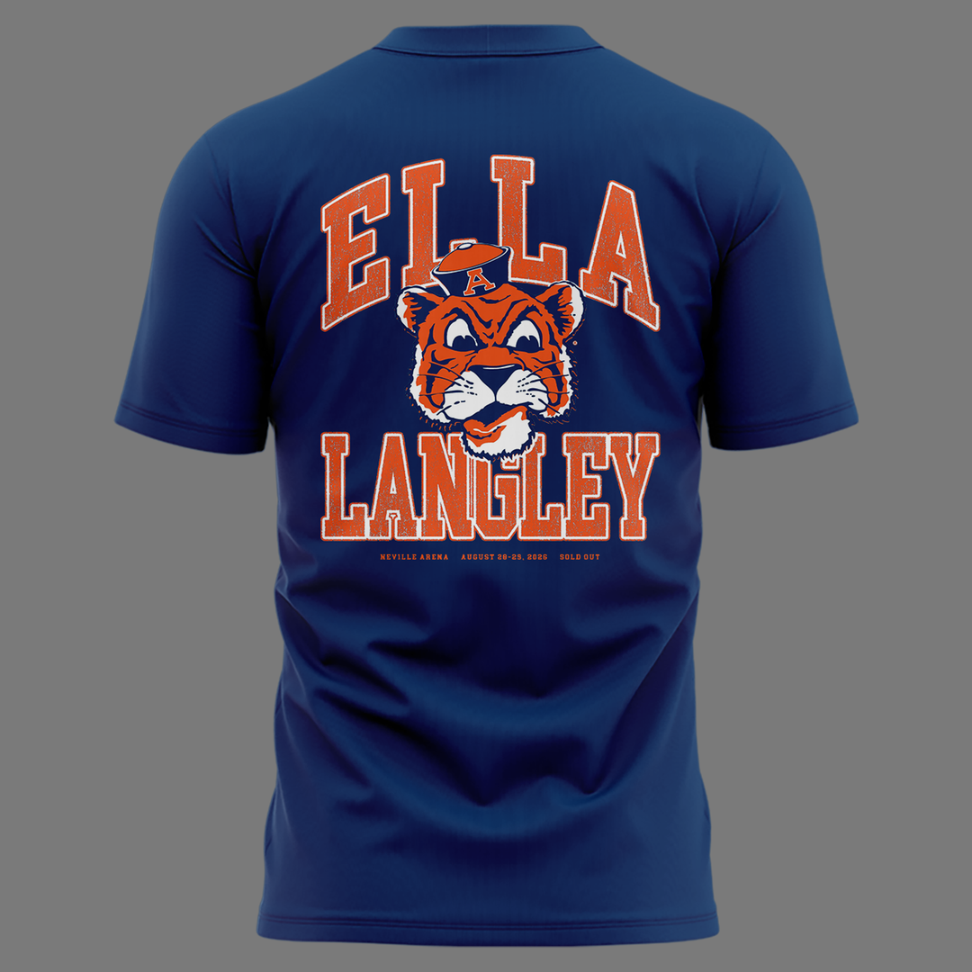 Auburn Tigers x Ella Langley – The Dandelion Tour 2026 Neville Arena Tshirt