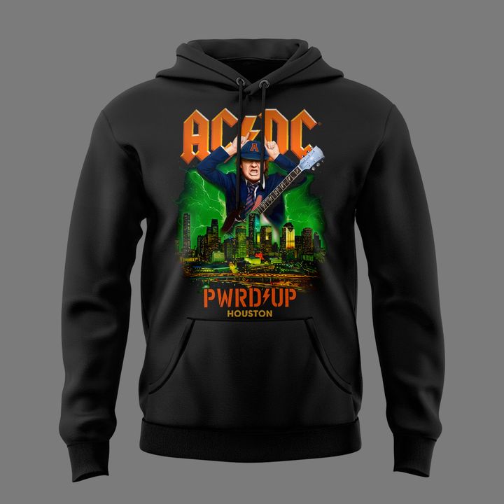01.06. AC/DC Exclusive Houston Event Hoodie - Power Up Tour 2026 at NRG Stadium - Houston, TX Hoodie