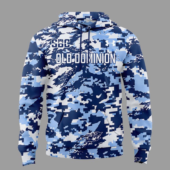 Special 2026 Camo Uniform ODU Football Hoodie