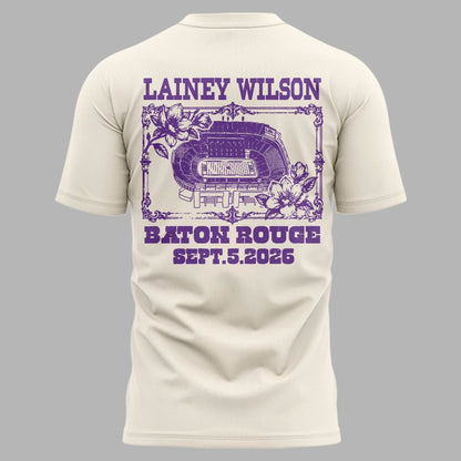 Special 2026 Lainey Wilson College GameDay LSU Football T-Shirt