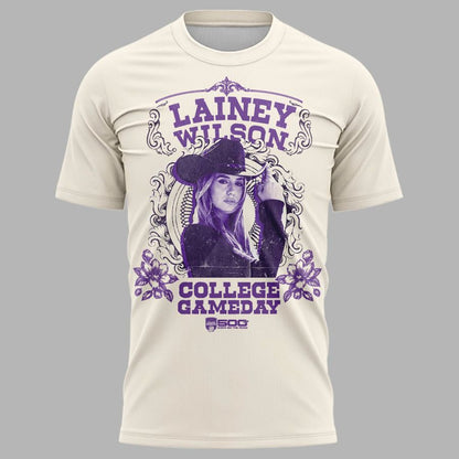 Special 2026 Lainey Wilson College GameDay LSU Football T-Shirt