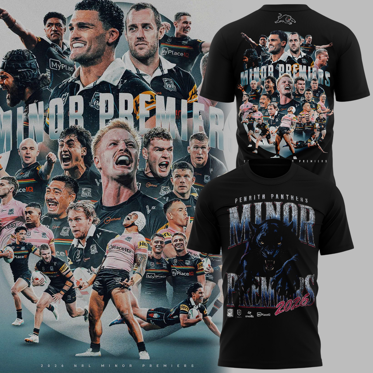 Penrith Panthers 2026 Minor Premiers Exclusive Shirt