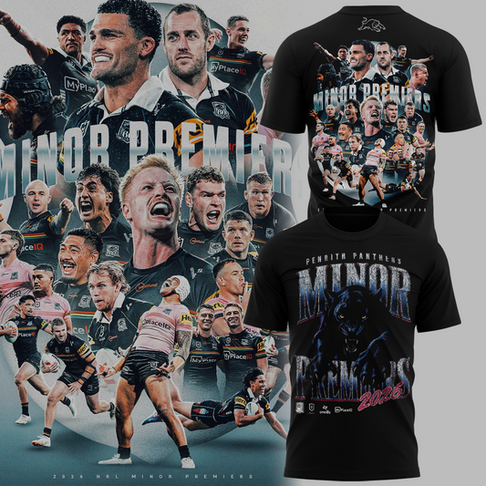 Penrith Panthers 2026 Minor Premiers Exclusive Shirt