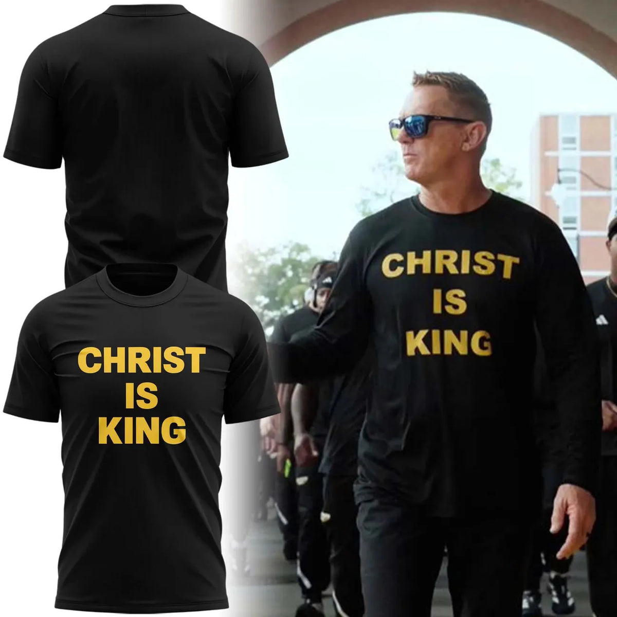 Special 2026 "Christ Is King" Southern Miss Football T-Shirt