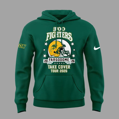 02.46. Special Foo Fighters x NDSU Football - Take Cover Tour 2026 Hoodie
